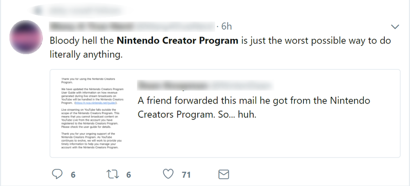Illustration for article titled Nintendo Creators Program Will No Longer Let YouTubers Live-Stream